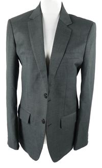 Pánské tmavošedé sako Overseas Tailor 