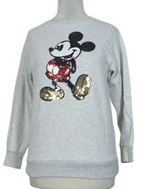 Dámská šedá mikina s Mickeym zn. Disney