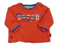 Červená mikina s logem zn. Baker