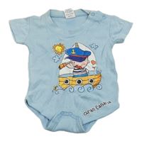 Světlemodré body s obrázkem