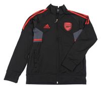 Černá fotbalová propínací mikina - Arsenal FC Adidas
