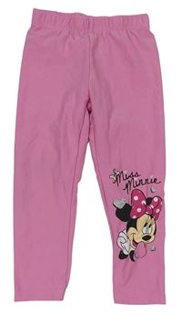 Růžové legíny s Minnie zn. Disney