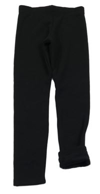 Černé zateplené legíny F&F