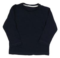 Tmavomodré triko Matalan