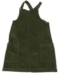 Khaki manšetrové šaty s kapsami George