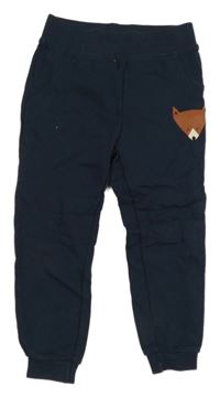 Tmavomodré tepláky s liškou Lupilu