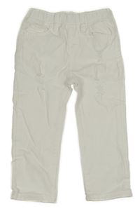 Bílé rifle s prošoupáním Shein