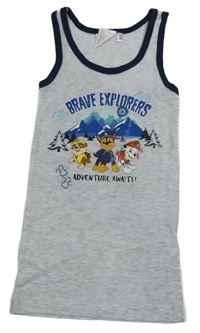 Šedé tílko - Tlapková patrola Nickelodeon