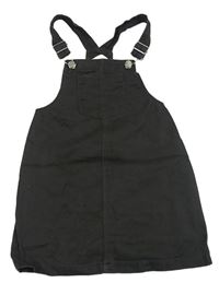 Šedé riflové laclové šaty H&M