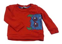 Červená mikina s příšerkou Primark