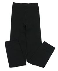 Černé punčochové legíny Tchibo 