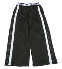 Černo-bílé sportovní kalhoty Next