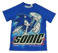 Modrý sportovní dres se SonicemX a číslem H&M