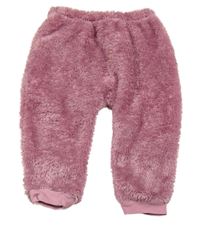 Růžové chlupaté kalhoty LC Waikiki