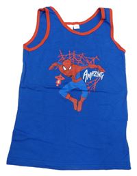 Kobaltově modro-červené tílko se Spider-manem 
