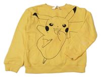 Žlutá mikina s Pikachu H&M
