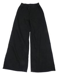Černé wide leg rifle Shein