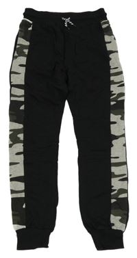 Černo-army tepláky Y.F.K.