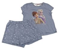Modrošedé pyžamo s Frozen zn. H&M