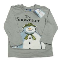 Nové - Šedé triko se Sněhulákem Nutmeg