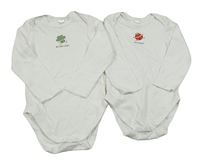 2x bílé body se zeleninou - s rajčetem + s brokolicí C&A