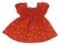 Červené šaty se srdíčky