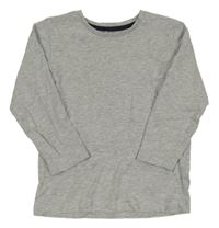 Šedé melírované triko Matalan