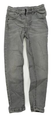 Šedé melírované skinny rifle Primark