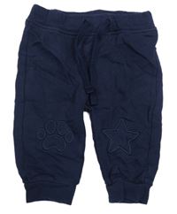 Tmavomodré tepláky s medvědem 