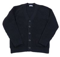 Tmavomodrý propínací svetr Mayoral