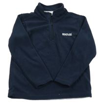 Tmavomodrá fleecová funkční mikina s logem REGATTA