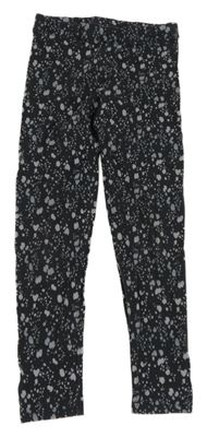 Tmavošedé flekaté legíny M&S