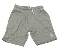 Šedé melírované teplákové kraťasy Next