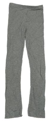 Šedé žebrované legíny 