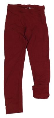 Vínové zateplené legíny Lupilu