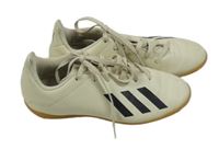 Smetanovo-černé sálovky s pruhy Adidas vel. 34