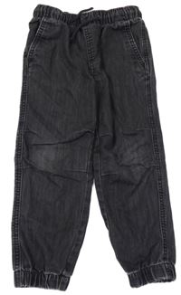 Tmavošedé lehké cuff rifle H&M