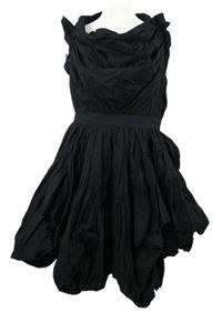 Dámské černé plátěné šaty s vodou All Saints 