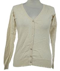 Dámský béžový propínací lehký svetr Atmosphere 