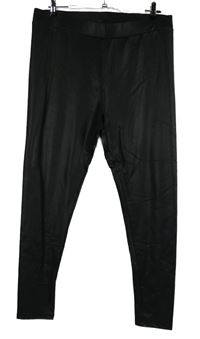 Dámské černé potažené legíny zn Primark 