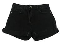 Černé riflové kraťasy Denim Co.