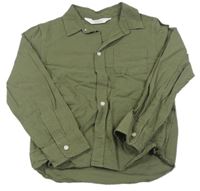 Khaki košile H&M