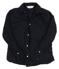 Tmavomodrá košile H&M