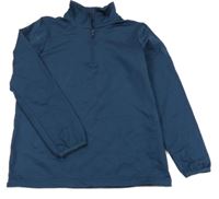 Tmavomodré thermo mikina 