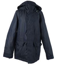 Pánská tmavomodrá šusťáková jarní funkční bunda s kapucí Craghoppers