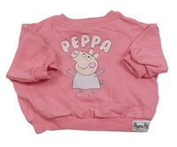 Růžová oversize mikina s Pepinou Next
