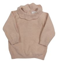 Světlerůžový svetr s límečkem Primark