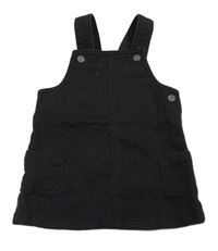 Černé riflové laclové šaty zn. F&F