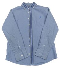 Modro-bílá kostičkovaná košile Next