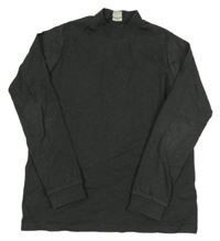 Tmavošedé triko se stojáčkem Lc waikiki